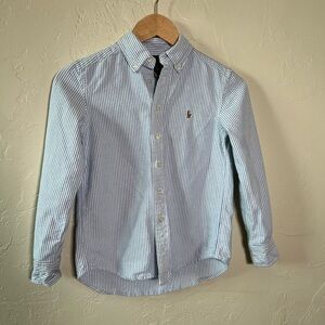 Polo Ralph Lauren Light Blue Striped Shirt